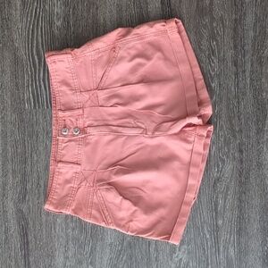 Pilcro High-Waist Pink Shorts